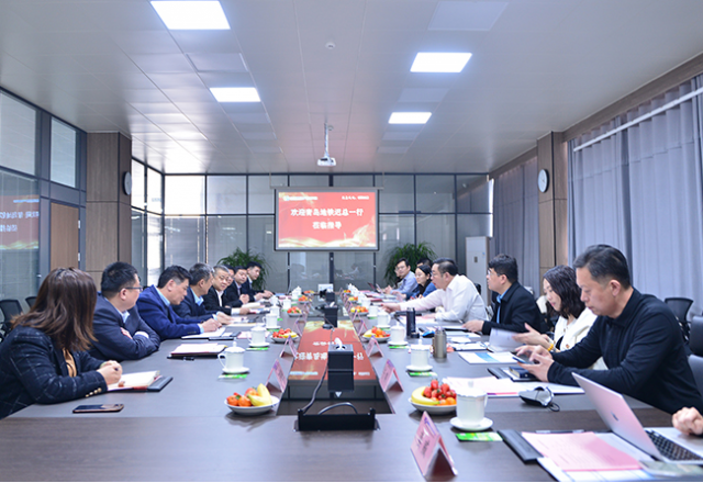 青岛青铁产投公司迟董事长一行莅临2UPBATE网页版调研
